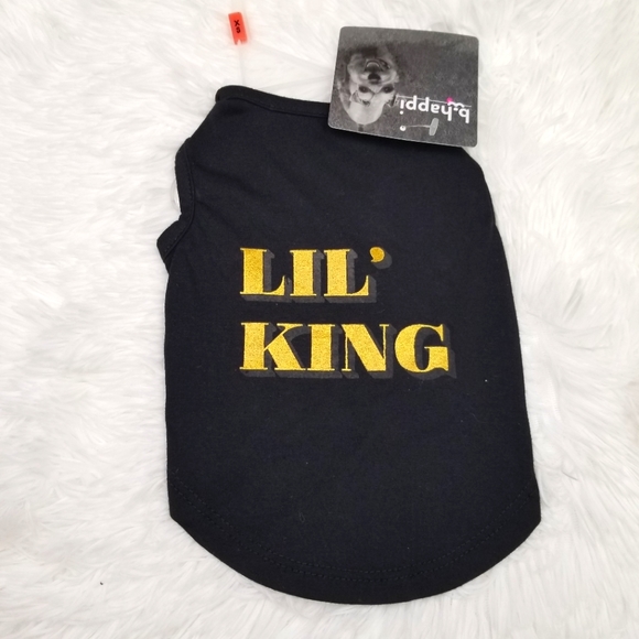 b. happi Other - b. happi "LIL' KING" Doggy Tee, S